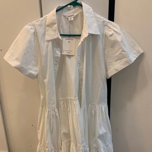 White Tiered Summer Dress